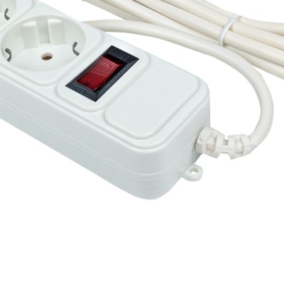 Удлинитель сетевой с фильтром 6*1,8м 10А/2,2кВт с выкл. c/з ПВС 3х0,75 Блокбастер EKF PROxima — изображение 4