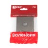 Валенсия лицевая панель розетки ТВ 1-м 75Ом 5-862МГц графит EKF PROxima