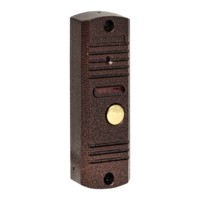 Вызывная видеопанель CPV-01 медь 4пр, 1000TVL IP65 EKF