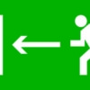 Пиктограмма “Направление налево” 320х120мм (для EXIT, SAFEWAY-40) EKF