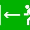 Пиктограмма “Направление налево” 240х95мм (для SAFEWAY-10) EKF