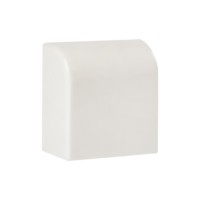 Заглушка (25х16) (4 шт) белая EKF-Plast