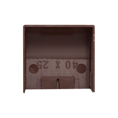 Заглушка (40х25) (4 шт) темное дерево EKF-Plast — изображение 4