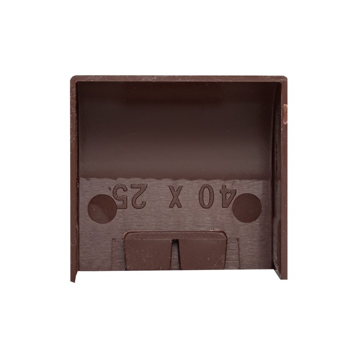 Заглушка (40х25) (4 шт) темное дерево EKF-Plast — изображение 4