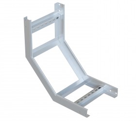 Угол 90 градусов вертикальный внутренний лестничный усиленный 100×400 мм (2 мм) EKF