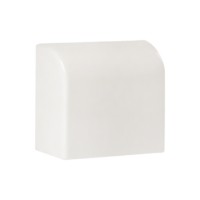 Заглушка (40х25) (4 шт) белая EKF-Plast