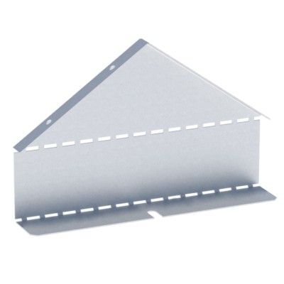 Заглушка крышки двускатной на лоток 100х500 мм (0,8 мм) HDZ EKF