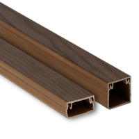 Кабель-канал ККМЭ 25×16мм (40 м) темное дерево EKF-Plast