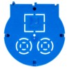 Коробка КМЭУ сборная оконечная КМТ-010-4005 для твердых стен 71х45 с саморезами розн стикер EKF