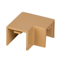 Поворот 90 гр, (16х16) (4 шт) светлое дерево EKF-Plast