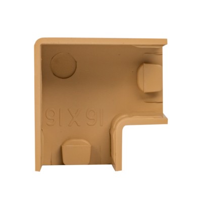 Поворот 90 гр, (16х16) (4 шт) светлое дерево EKF-Plast — изображение 3