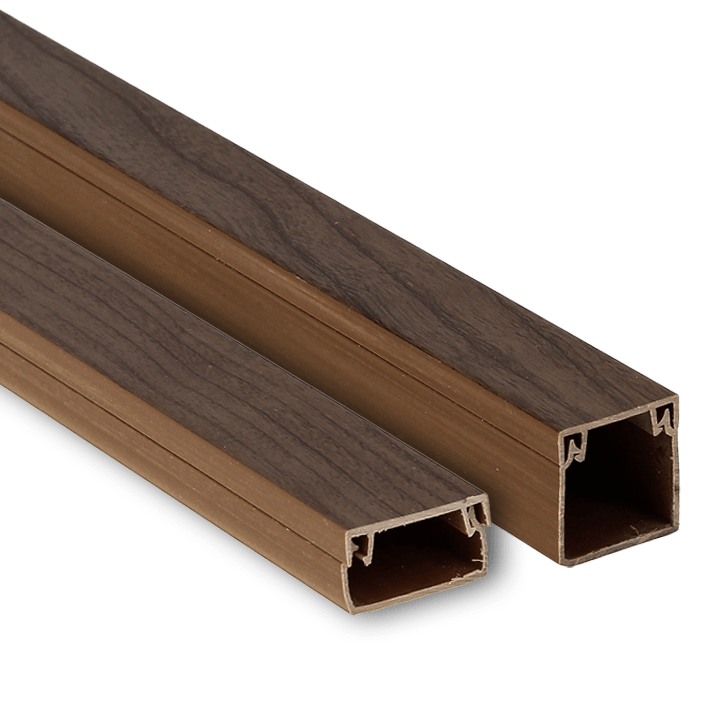 Кабель-канал ККМЭ 16x16мм (84 м) темное дерево EKF-Plast