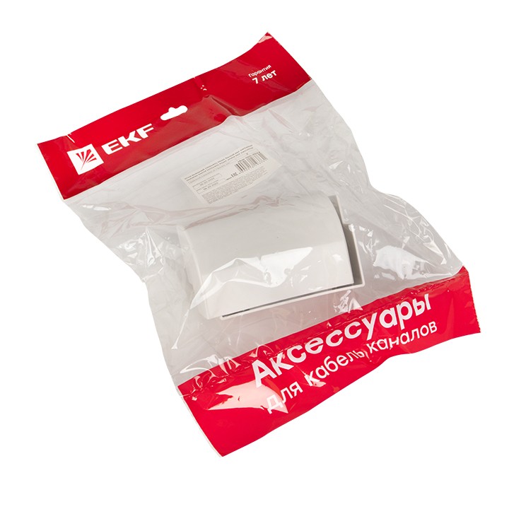 Угол внешний (100х40) (2 шт) белый EKF-Plast — изображение 2