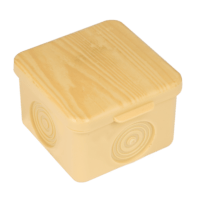 Коробка КМЭР КМР-030-037 пылевлагозащищенная без мембранных вводов 65х65х50 светлое дерево EKF PROxima