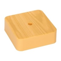 Коробка КМЭР разветвительная KMP-030-030 75х75х26 светлое дерево EKF PROxima