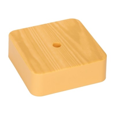 Коробка КМЭР разветвительная KMP-030-030 75х75х26 светлое дерево EKF PROxima