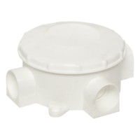 Коробка КМЭР КМР-040-040 трехрожковая белая 70х35 EKF PROxima