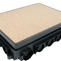 Коробка напольная под лючок C-Line 24 EKF