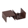 Соединитель (25х16) (4 шт) темное дерево EKF-Plast
