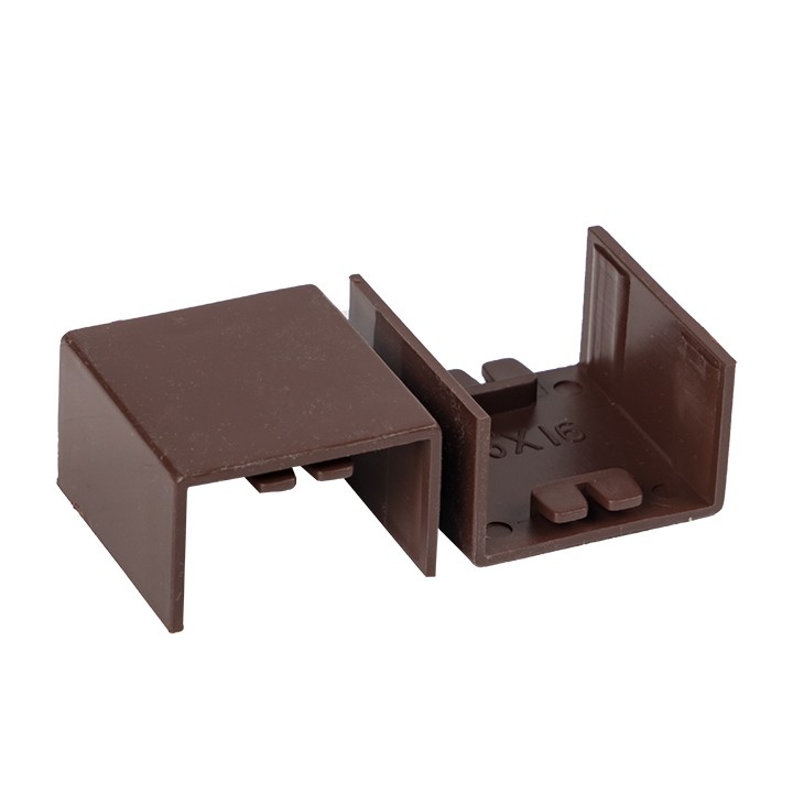 Соединитель (25х16) (4 шт) темное дерево EKF-Plast — изображение 4