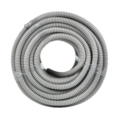 Гофротруба ПВХ для кабеля с протяжкой/зондом d16мм 50м серая EKF-Plast — изображение 2