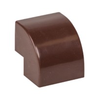 Угол внешний (25х16) (4 шт) темное дерево EKF-Plast