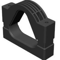 Групповое кабельное крепление D 65-90 мм EKF