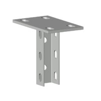 Кронштейн потолочный одинарный 115 мм HDZ (2,5 мм) EKF