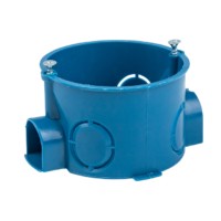 Коробка КМЭУ КМТ-010-002 для твердых стен 68х42 с саморезами IP20 розничный стикер EKF PROxima