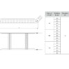 Угол вертикальный шарнирный для лестничного лотка 80x300 мм EKF