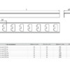 Стойка кабельная 2200 мм К1155 (2 мм) HDZ EKF