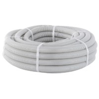 Гофротруба ПВХ для кабеля с протяжкой/зондом d25мм 10м серая EKF-Plast
