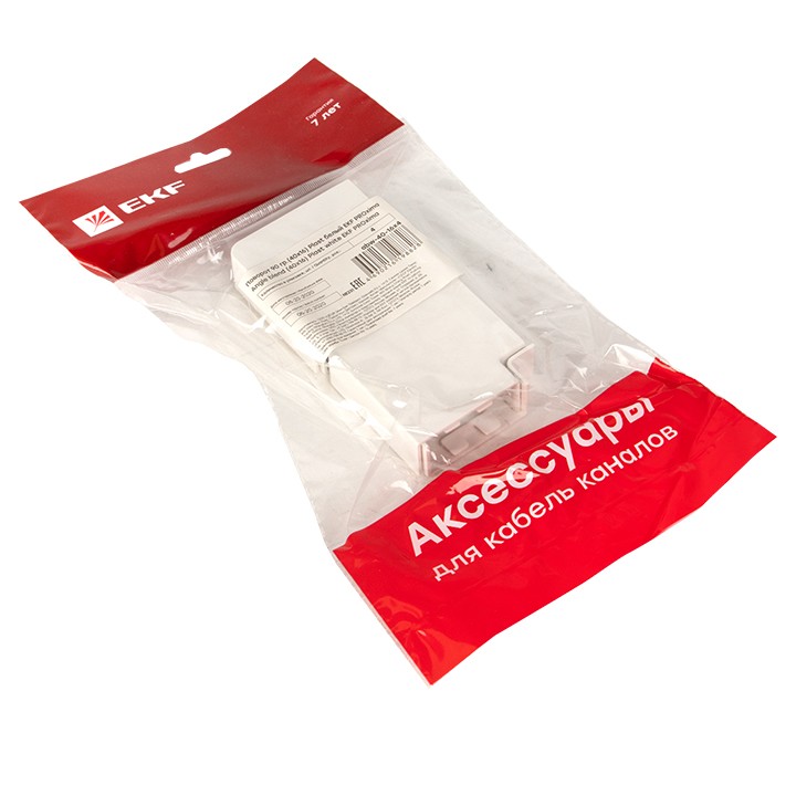 Поворот 90 гр, (40х16) (4 шт) белый EKF-Plast — изображение 2