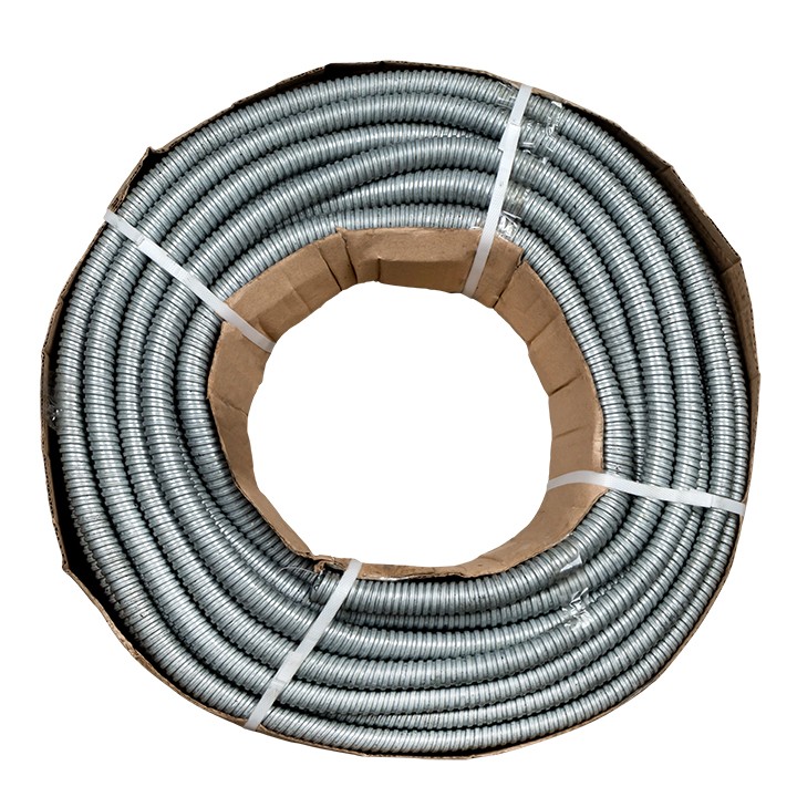 Металлорукав МРКО d25мм 50 м/уп с протяжкой Р3-ЦХ EKF PROxima, — изображение 2