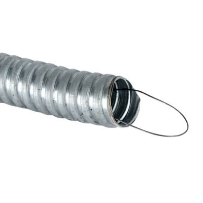 Металлорукав МРКО d25мм 50 м/уп с протяжкой Р3-ЦХ EKF PROxima, — изображение 3