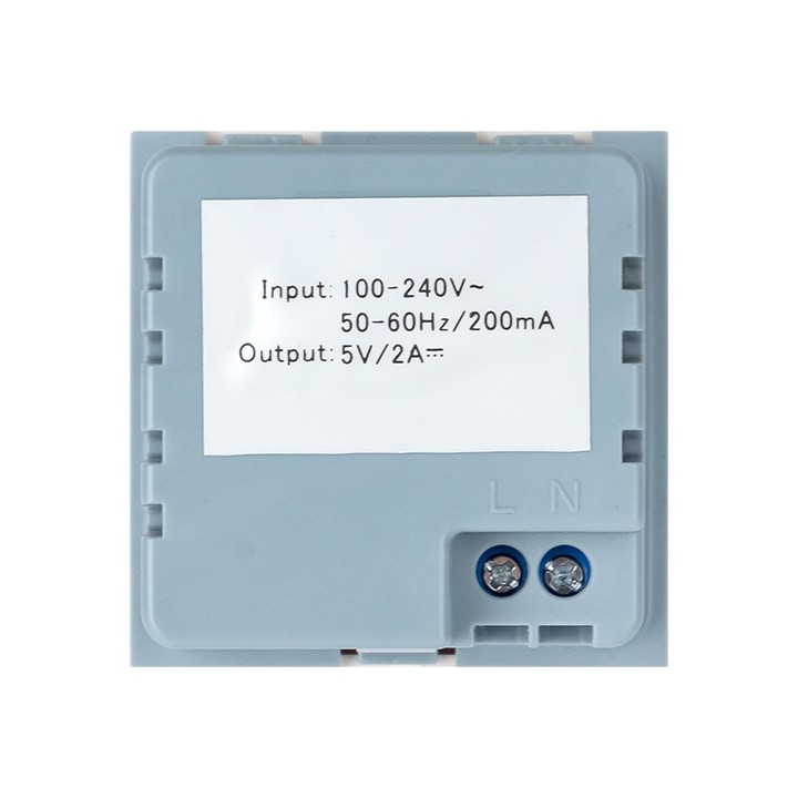 Розетка USB A+A, 2,1А, 2 гнезда, без индикатора EKF — изображение 4