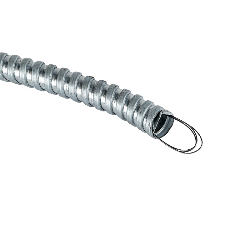 Металлорукав МРКО d10мм 20 м/уп с протяжкой Р3-ЦХ EKF PROxima — изображение 3