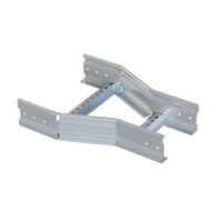 Переходник по ширине центральный лестничный усиленный 100х600х300 мм (2 мм) EKF