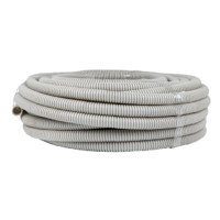 Гофротруба ПВХ для кабеля с протяжкой/зондом d25мм 25м серая EKF-Plast