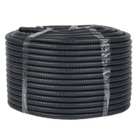 Гофротруба ПНД для кабеля с протяжкой/зондом d25мм 50м чёрная EKF-Plast
