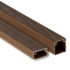 Кабель-канал ККМЭ 100×60мм (18 м) темное дерево EKF-Plast
