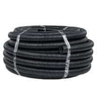 Гофротруба ПНД для кабеля с протяжкой/зондом d50мм 20м чёрная EKF-Plast