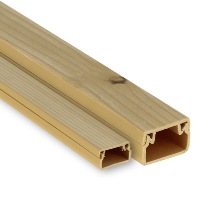 Кабель-канал ККМЭ 60×60мм (24 м) светлое дерево EKF-Plast