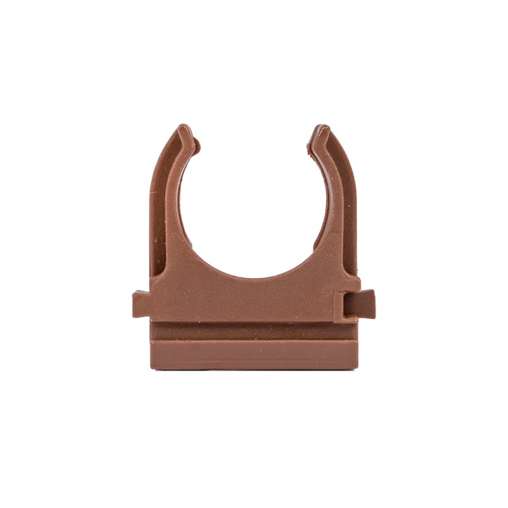 Крепеж-клипса d20 мм (10 шт) темное дерево EKF-Plast — изображение 3