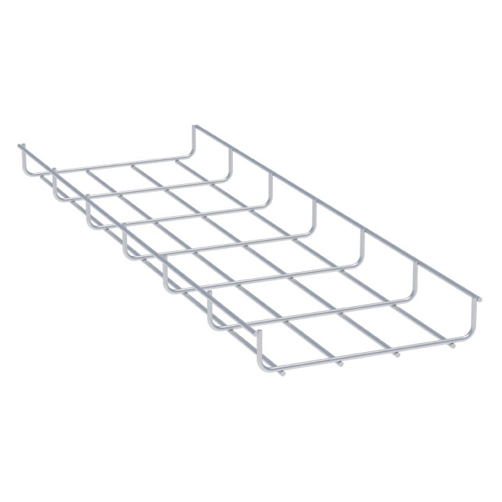 Лоток проволочный усиленный 30х150х3000-4,8 мм EKF