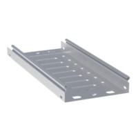 Лоток неперфорированный 50х300х3000-0,55 мм EKF