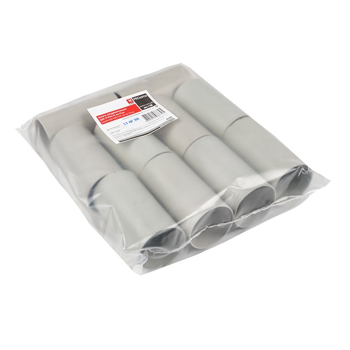 Муфта соединительная для трубы (50 мм) (10 шт) серая EKF-Plast — изображение 3