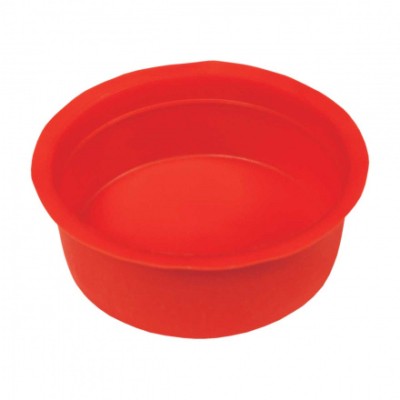 Заглушка для двустенных труб d40 мм красная EKF-Plast