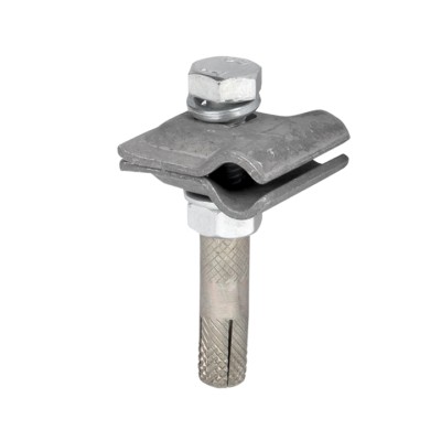 Зажим прута унив, малый 51510 HZ (30×30мм) с анкером EKF PROxima