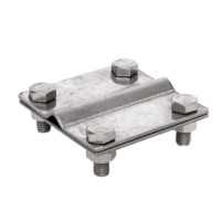 Зажим заземлитель 20 – полоса 50 (пластина 70*80мм) Ni EKF PROxima